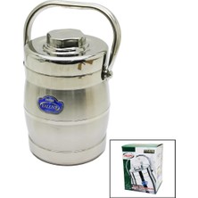 Maison Luré Buzdolabı Poşeti 3lü Sefer Tası Saklama Kabı 1.6lt Metal Kova