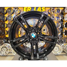 BMW 4 Adet BMW ORIJINAL 8.5*18 5*120 ET47 72.6 BLACK JANT YENİLENMİŞ (Takım)