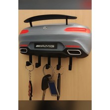 Maison Luré Askılık Amg Gt Tasarımlı Duvar Anahtarlığı Spor Araba Temalı Anahtar Askısı