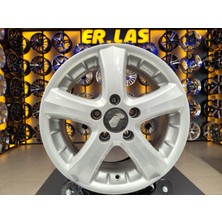 Dj Jant 4 Adet DJ-342 6.5*15 5*112 ET37 Sılver Jant Yenilenmiş (Takım)