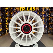 R1 Jant 4 Adet R1-384 7.5*17 5*100 ET35 White Jant Yenilenmiş (Takım)