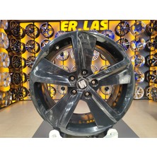SEAT 4 Adet SEAT ORIJINAL 7.5*17 5*112 ET51 57.1 BLACK JANT YENİLENMİŞ (Takım)