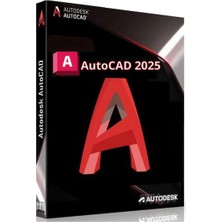 Autodesk Autocad 2025 (Windows) - 1 Pc 1 Yıl Dijital Lisans