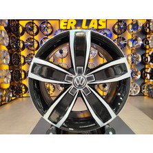 VOLKSWAGEN 4 Adet VOLKSWAGEN ORIJINAL 7.5*17 5*112 ET40 57.1 BLACK MACK JANT YENİLENMİŞ (Takım)