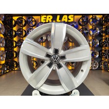VOLKSWAGEN 4 Adet VOLKSWAGEN ORIJINAL 7*17 5*112 ET40 57.1 SILVER JANT YENİLENMİŞ (Takım)