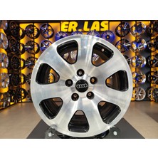 AUDI JANT 4 Adet AUDİ ORIJINAL 7.5*15 5*112 ET35 57.1 BLACK MACK JANT YENİLENMİŞ (Takım)