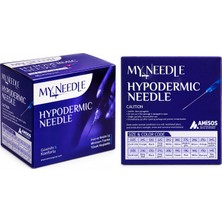 My Needle 32G x 4mm Mezoterapi Iğne Ucu-Steril Mezoterapi Iğnesi 100 Adet