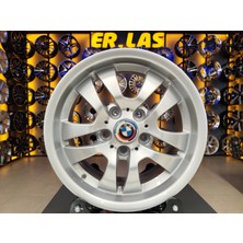 BMW 4 Adet BMW ORIJINAL 7*16 5*120 ET34 72.6 SILVER JANT YENİLENMİŞ (Takım)