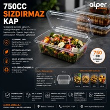 Maison Luré Yemek Kabı 750CC Sızdırmaz Kap 25'li