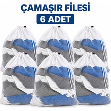Cina Max Çamaşır Yıkama Filesi 40X60 cm (6 Adet) Fermuarlı Hassas Çamaşır Koruma Torbası Makine Yıkama Filesi