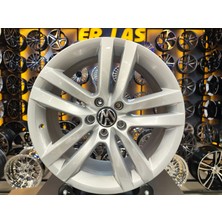 VOLKSWAGEN 4 Adet VOLKSWAGEN ORIJINAL 8*18 5*112 ET41 57.1 SILVER JANT YENİLENMİŞ (Takım)