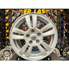 Opel 4 Adet Opel Orıjınal 6*15 5*105 ET35 56.6 Sılver Jant Yenilenmiş (Takım)