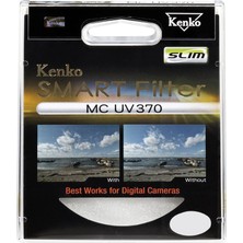 Kenko Slim 40.5Mm Smart UV Filtre Çok Kaplamalı Lens ile Etkili Yansıtma Azaltma