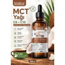 Botaniksan MCT Yağı 100 ml Hindistan Cevizi Yağı Özellikli Orta Zincirli Trigliseritler