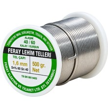 Elektro Ak 40/60 Lehim Teli 1.6 mm – 500 gr