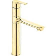 E.c.a. Luna 102808949 Yüksek Tip Lavabo Bataryası - Altın