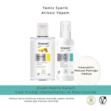 Sirenol Natural Siyah Nokta Ve Sivilce Karşıtı Niacinamide Cilt Bakım Seti  60 mL / 300 mL