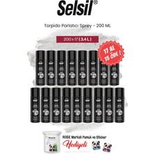 Selsil 200 ml Torpido Parlatıcı Sprey, 17 Al 15 Öde ve Rosie Pamuk