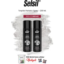 Palmolive Selsil Torpido Parlatıcı Sprey, 200 ml 2 Adet ve Rosie Pamuk