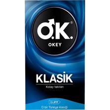 Okey Klasik Prezervatif 10'lu