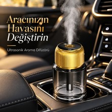 Robeve Araç Içi Hava Nemlendirici ve Difüzör – Aromaterapi, Yıldız Tavan Yansıtma, Taşınabilir Oda ve Araç Kullanımı