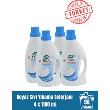 Ega Kimya Beyaz Sıvı Yıkama Deterjanı 4x 1100 ml