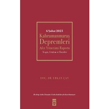 Timaş Yayınları 6 Şubat Kahramanmaraş Depremleri