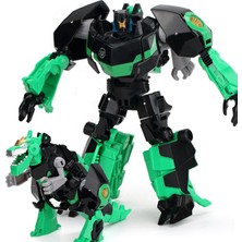 Kdd Transformers Tarzında Optimus Prime Bumblebee Grimlock Dönüşen Robot Araba 2-4 Yaş İçin Eğlenceli Oyun