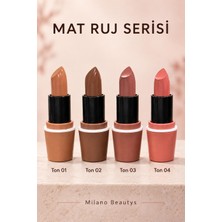 Milano Beautys 4’lü Ruj Seti