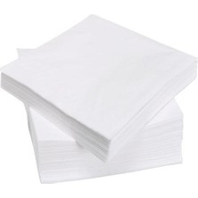 IKEA Fantastısk Beyaz Peçete 40x40 cm Düz Katsız Yüksek Emiş Gücüne Sahip