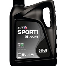 Elf Sporti 9 5W30 C2/c3 5 Litre Motor Yağı Viskozite Özellikleri ile Uzun Motor Ömrü Sağlar