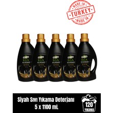 Ega Kimya Siyah Sıvı Yıkama Deterjanı 5x 1100 ml