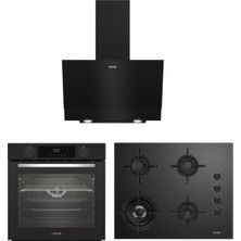 Altus Ala 332 B + Ala 189 Db + Ala 510 B Siyah Ankastre Set