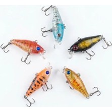 Mucize Maket Balık / Suni Yem / Crankbait Sahte Balık - 5 Adet