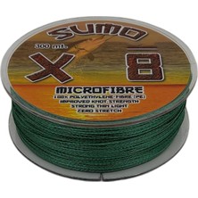 ef&fe Sumo X8 İp Misina 300 mt Polietilen Micro Fiber İp Misina Yeşil