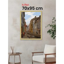 Hars Royal Klasik Desenli Çok Renkli Çerçeve 70 x 95 cm Şeffaf Korumalı Pvc