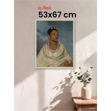 Hars Slim Ince Profil Gümüş Çerçeve 53 x 67 cm Camlı