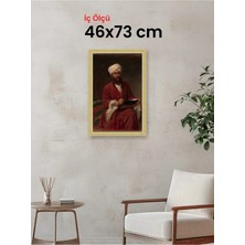 Hars Royal Klasik Desenli Çok Renkli Çerçeve 46 x 73 cm Camlı