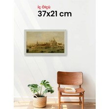 Hars Slim Ince Profil Gümüş Çerçeve 37 x 21 cm Şeffaf Korumalı Pvc