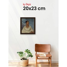 Hars Slim Ince Profil Kahverengi Çerçeve 20 x 23 cm Camlı