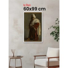 Hars Slim Ince Profil Beyaz Çerçeve 60 x 99 cm Camlı
