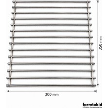 Farmtokid Paslanmaz Çelik Bulaşıklık – Tezgâh Üstü Bulaşık Kurutmalık