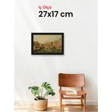 Hars Slim Ince Profil Siyah Çerçeve 27 x 17 cm Şeffaf Korumalı Pvc