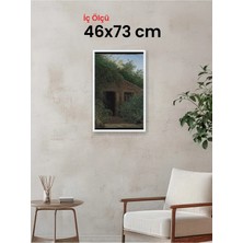 Hars Slim Ince Profil Beyaz Çerçeve 46 x 73 cm Camlı