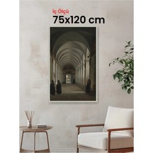 Hars Slim Ince Profil Gümüş Çerçeve 75 x 120 cm Camlı
