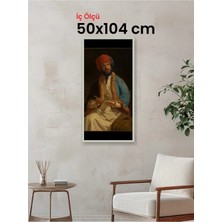Hars Slim Ince Profil Gümüş Çerçeve 50 x 104 cm Şeffaf Korumalı Pvc
