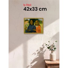 Hars Slim Ince Profil Altın Çerçeve 42 x 33 cm Şeffaf Korumalı Pvc