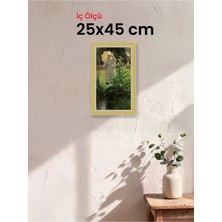 Hars Royal Klasik Desenli Çok Renkli Çerçeve 25 x 45 cm Camlı