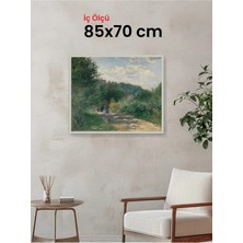 Hars Slim Ince Profil Gümüş Çerçeve 85 x 70 cm Camlı