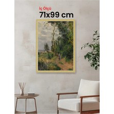Hars Royal Klasik Desenli Çok Renkli Çerçeve 71 x 99 cm Camlı